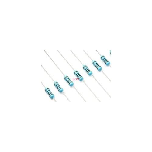 100pcs 100 ohm 1/4W 100R Metal Film Resistor 100ohm 0.25W 1% ROHS