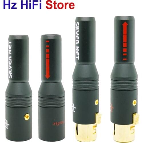 4PCS 24K 3Pin XLR Male Female DIY For Audio Cable Microphone Connector Solder Plug MIC Adapte