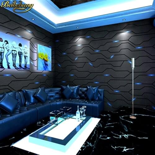 Beibehang 3d papel de parede woven metallic glitter off white silver wide stripe modern wallpaper background wall coverings