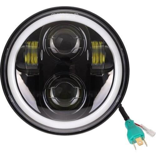 5 3/4 Led headlight motorcycle assembly 40w 5.75inch can be used for retro locomotive 883 soft tail model