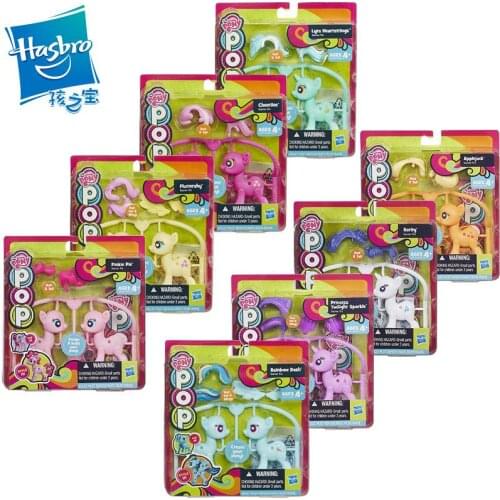 Hasbro My Little Pony Rainbow Series Basic Set A8208 Girl Toy Rainbow Dash Starlight Glimmer Toy Set