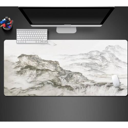 White Marble Texture Modern Abstract Mousepad Best-selling Natural Rubber Washable Mouse Pad Computer Keyboard Mouse Table Pads