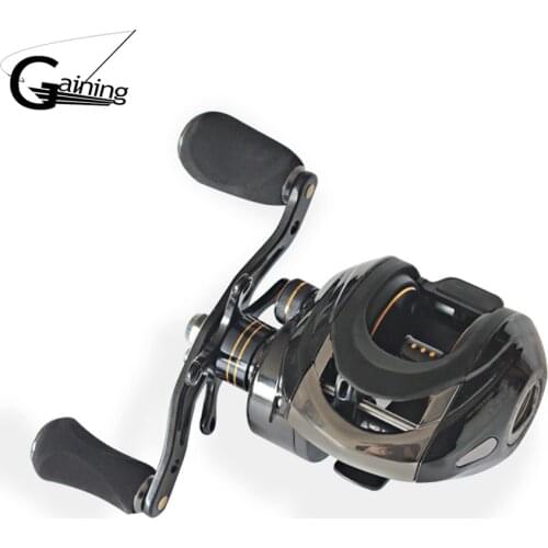 Gaining 6.3:1 Baitcasting Reel Ultralight 12+1 Ball Bearings River/Lake Lure Baitcast Fishing Reel