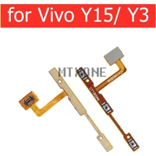 For Vivo Y15/ Y3 Power Volume Side Key button Flex Cable for Vivo Y15/ Y3 On Off Switch Flex Cable Replacement Repair Parts