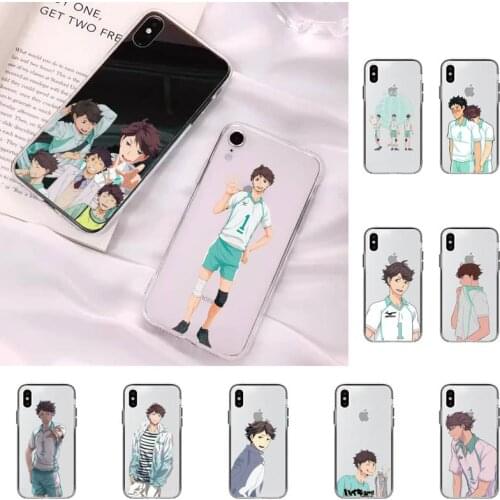 TOPLBPCS Oikawa Tooru Haikyuu Phone Case for iPhone 11 12 pro XS MAX 8 7 6 6S Plus X 5S SE 2020 XR case