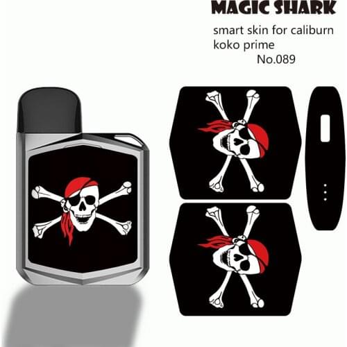 Fashion skin 3M PVC Matte Stereo Joker Case Film Sticker for caliburn koko prime vape kit