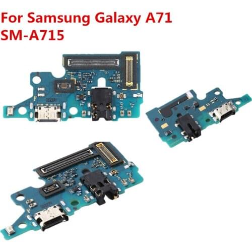 For Samsung Galaxy A71 A51 USB Charging Port SM-A715F SM-A515F Dock Connector Audio Jack Flex Cable Part