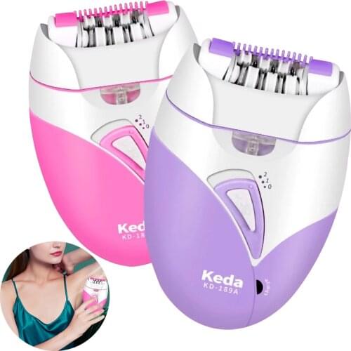 Electric Epilator USB Charging Shaver Stainless Steel Blade Women Hair Remover Professional Painless Shaving Machine Rechargable