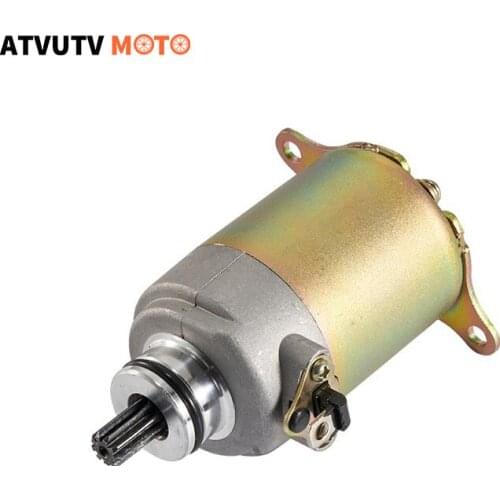 Electric Starter Motor For 4-stroke GY6 125cc 150cc 152QMI 157QMJ 1P52QMI 1P57QMJ Chinese Scooter Moped ATV Go-Kart