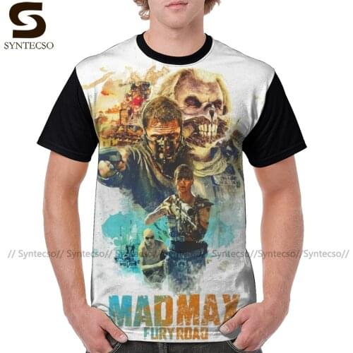 Tom Hardy T Shirt Mad Max Fury Road T-Shirt XXl Streetwear Tee Shirt Fun Short Sleeve Male Graphic Tshirt