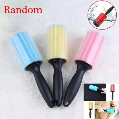 Sticky Silicone Dust Wiper Remover Cat Dog Clothes Tousle Remover Reusable Washable Lint Roller Bed Hair Cleaning Brush