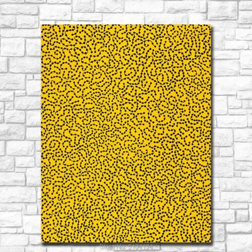 Paint Oil Painting Wall Art Painting Yayoi Kusama Big River Home Decorative Wall Art Picture for Living Room Canvas Painting