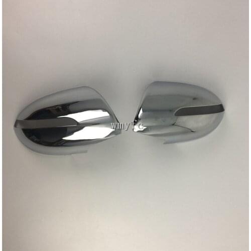 For Kia Sportage R 2010-2015 Chrome Side Rearview Mirror Cover Trim Rear View Mirrors Cover Car Styling 2011 2012 2013 2014