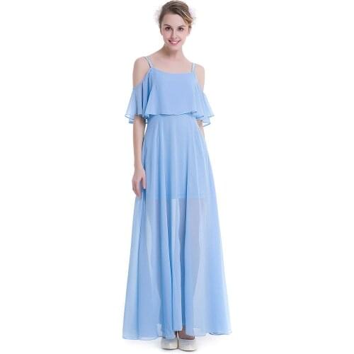 2022 new boho strap sexy dress Women off the shouler ruffles beach summer dress Female elegant long dresses vestidos