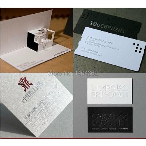 Special paper color rwo sides, Exquisite business cards printing 500pcs/lot Free design No.1000
