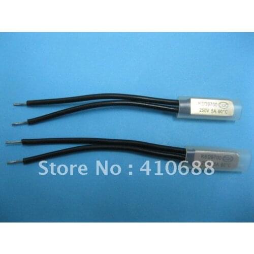 Temperature Switch Thermostat 60 degrees N.C. KSD9700 Hot Sale 200 pcs per lot