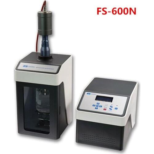 600 W Ultrasonic Homogenizer Sonicator Processor Ultrasonicator Cell Disruptor Mixer CE ISO 20KHZ 20ml-600ml FS-600N