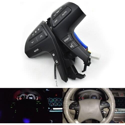 High quality Bluetooth Steering Wheel Audio Control Button Switch 84250-06160 For Toyota Camry Corolla Hilux Vigo Highlander