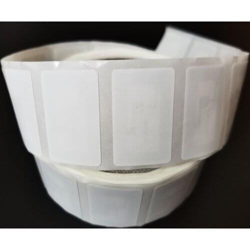 1000pcs 40*25MM Ntag213 NFC TAG Sticker 13.56MHz ISO14443A NTAG 213 Universal Lable Wet inlay RFID Tag for all enabled phones