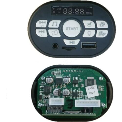12V Multifunctional ChildrenS Riding Electric Car Controller, Baby Stroller Central Controller