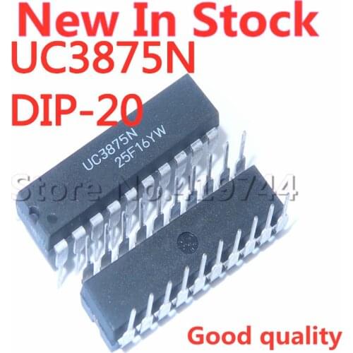 2PCS/LOT UC3875N UC3875 DIP-20 power switch controller chip In Stock NEW original IC