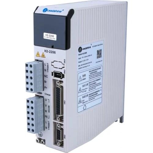 3phase hybrid leadshine servo motor driver H2-2206 AC 180v-230v 6A for 86 110 motor