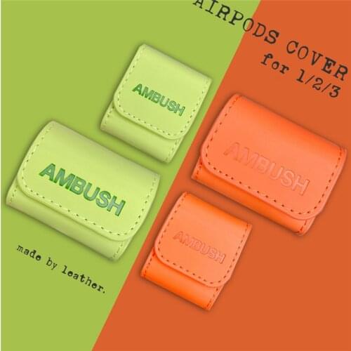 3D Street Sport Ambush Lighter Shape Wireless Bluetooth Earphone Soft Leather Cases For AirPods Pro 3 2 1 Box Bag Headset Cover