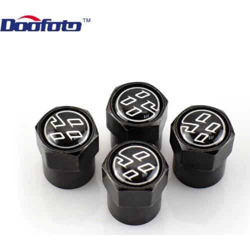 4pcs Car Sticker Valve Caps For Toyota 86 Corolla CHR RAV4 Avensis T25 Auris Camry Accessories Wheel Tire Tyre Stem Cover