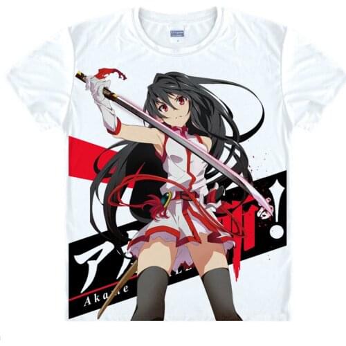 Akame ga Kill T-shirts kawaii Japanese Anime t shirt Manga Shirt Cute Cartoon Comic Esdeath Cosplay shirts 40779575059 tee 231