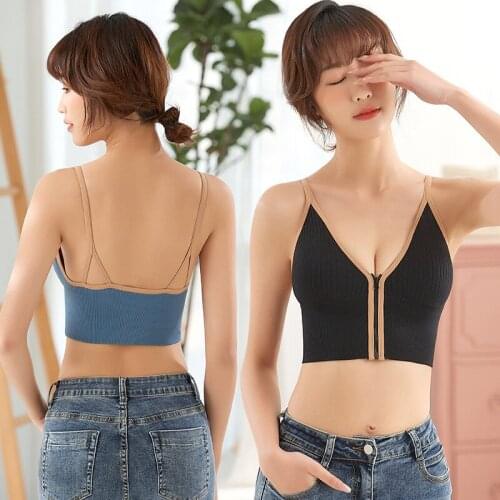 Sexy Cotton Crop Tops Waist corset Women lingerie Pad Sleeveless Straps Print Undefined Tube Tank Top One-piece Female Camisoles