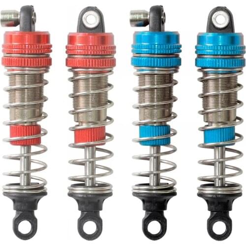 C5AA 2pcs Alloy Hydraulic Shock Absorber for 9130 9135 9136 9137 9138 Q901 Q902 Q903 1/16 1/14 RC Car Spare Parts