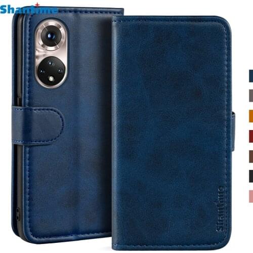 Case For Huawei Honor 50 Pro Case Magnetic Wallet Leather Cover For Huawei Honor 50 Pro Stand Coque Phone Cases