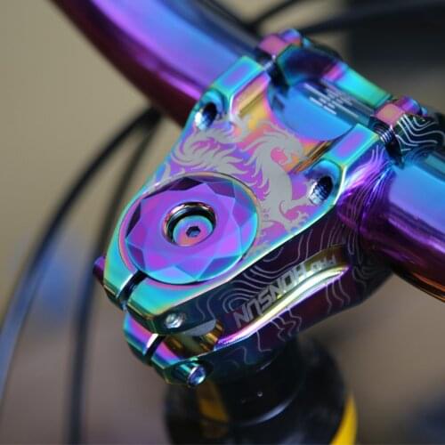 MTB Headset Screws Top Cap Cover Aluminum Alloy Bicycle Accessories Mountain Road Bicycles Bowl Bike Stem Cap Cool Appearance