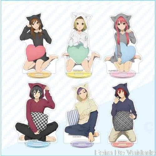 Horimiya Hori-san to Miyamura-kun Pillow Series Acrylic Figure Stand Model Plate Hori Kyouko Isikawa Tooru Yoshikawa Yuki Decor