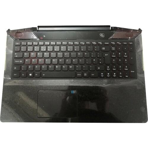 Laptop Palmrest Backlight Keyboard Touchpad For Lenovo Ideapad Y700-15 Y700-15ISK Y700-15ACZ AM0ZF000100 5CB0K25512 AM0ZF000110
