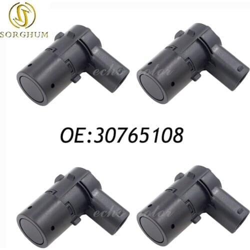 New 4PCS 30765108 PDC Parking Sensor Fits Volvo S40 S60 S80 V50 V70 XC70 XC90 OEM 30668100 30765408