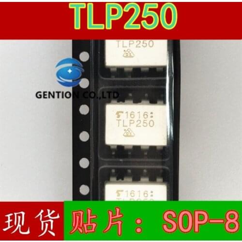10PCS Bulk new TLP250 SOP8 photoelectric coupler light coupling logic output in stock 100% new and original