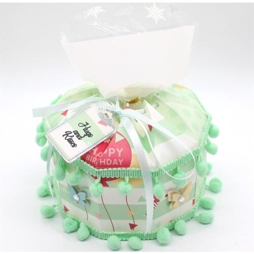 ZFPARTY Gift Favor Box Metal Cutting Dies Stencils for DIY Scrapbooking Decorative Embossing DIY Paper Cards