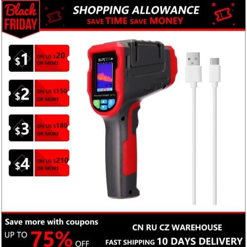 Industrial Infrared Thermal Imager 2.4 Inch TFT LCD Display Screen -20~1000℃ Measurement Ranges 1024 Infrared Image Resolution