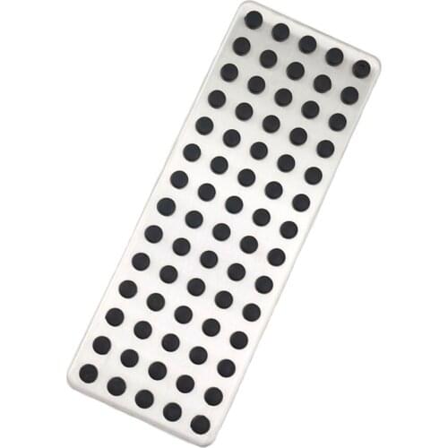 Universal Non-Slip Auto Car Foot Rest Pedal Pad With Sticker Fit For Mercedes Benz A B C E S CLS SLK CLA GLA GLK ML G GL Series