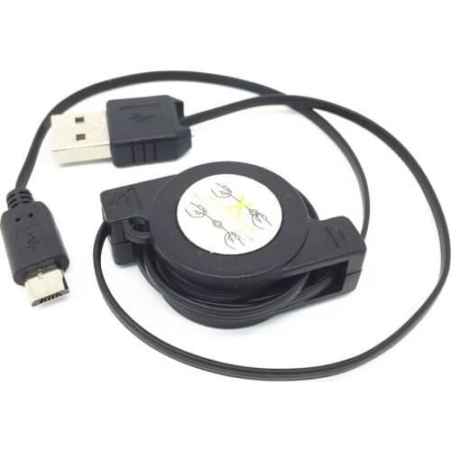 Retractable Micro USB Data Sync Charger Cable for Nokia 1006 2605 3120 3555 3600 3711 N82 5800 6205 6210 6212 6220 6500 6300I