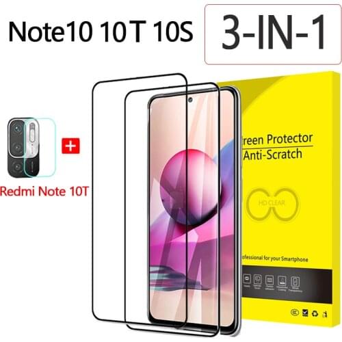 Safty Glass for Redmi Note 10T Smartphone Redmi Note 10 T 10S 10 5G Redimi Note10 Pro Xiaomi Redmi Note 10T Screen Protector