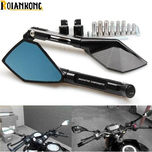 Motorcycle Mirrors accesorios para moto Motorbike Rearview side for Yamaha MT03 MT07 MT09 mt10 xt660 tmax 530 xt 600 xjr 1300