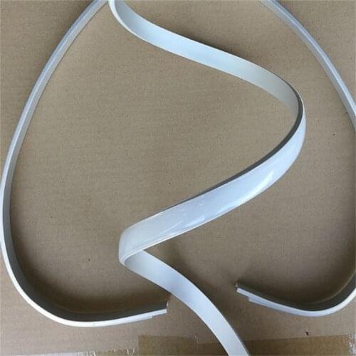 Free Shipping bendable LED Strip Aluminum profile with milky or transparent cover and end caps and clips 2m/pcs 58m/lot