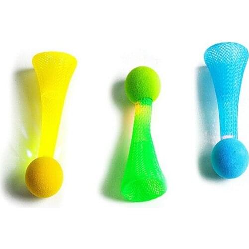 300 PCS Funny Cat Toys For Flash Bouncing Ball Pets Toys Cat Accessories Green Yellow Blue