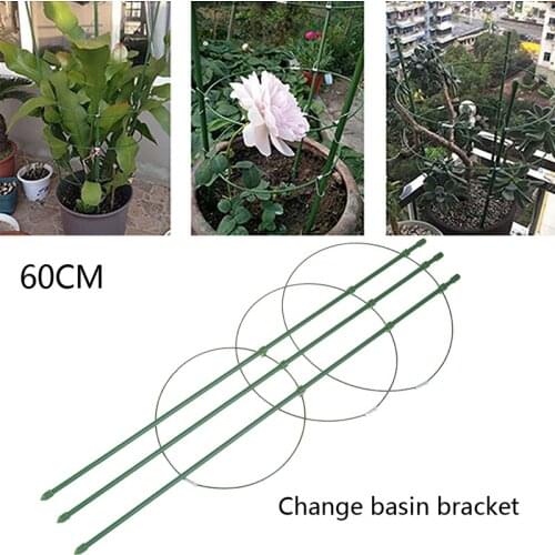 60cm Durable Creative Vine Climbing Rack Flower Decorative Gardening Tools Vegetables Plant Trellis Plant Support Frame