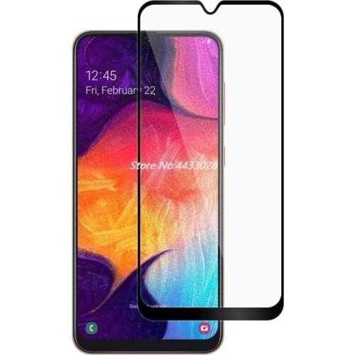 9H 3D Full Glue Cover Black Tempered Glass For SAMSUNG Galaxy A10 Screen Protector For SAMSUNG A10 2019 Protective Film Glass