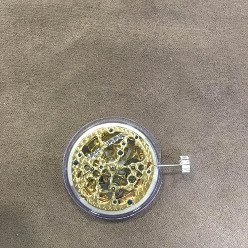 Watch accessories Hangzhou 2189 hollow-out automatic mechanical movement six pin movement 2189 gold