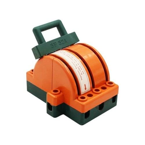 Copper switch 3p32a bidirectional switching switch King double throw switch hk11 resin red shell bottom switch