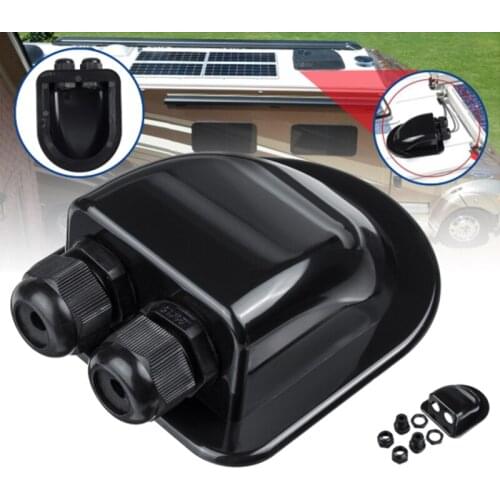 New Arrival High Quality Roof Wire Entry Gland Box Solar Panel Cable Motorhome Caravan Boat Junction Box rv motorhome